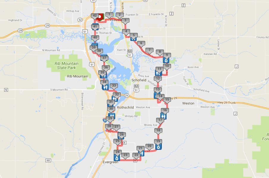 Wausau Marathon Wausau, Wisconsin, Aug 25 2018