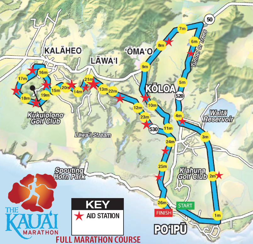 The Kauai Marathon and Half Marathon Poipu, Hawaii, Sep 01 2019